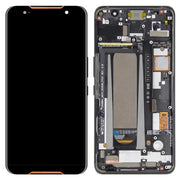 Original LCD Screen for Asus ROG Phone ZS600KL Z01QD Digitizer Full Assembly with Frame���Black)