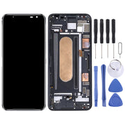 Original OLED LCD Screen for Asus ROG Phone 3 ZS661KS I003DD Digitizer Full Assembly with Frame���Black)