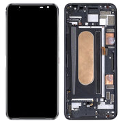 Original OLED LCD Screen for Asus ROG Phone 3 ZS661KS I003DD Digitizer Full Assembly with Frame���Black)