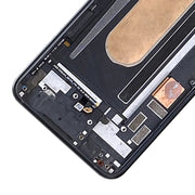 Original OLED LCD Screen for Asus ROG Phone 3 ZS661KS I003DD Digitizer Full Assembly with Frame���Black)