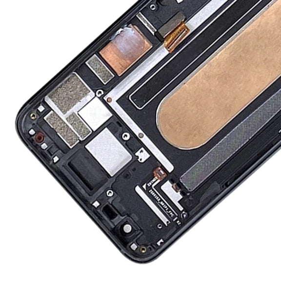 Original OLED LCD Screen for Asus ROG Phone 3 ZS661KS I003DD Digitizer Full Assembly with Frame���Black)