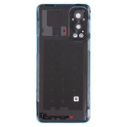 For OnePlus Nord 2 Battery Back Cover with Camera Lens Cover (Blue)