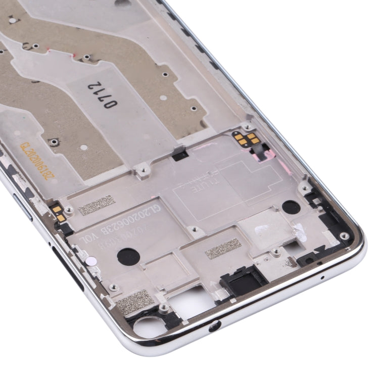 Original Front Housing LCD Frame Bezel Plate for TCL 10L / 10 Lite T770H, T770B (Silver) - For TCL by PMC TechLife | Online Shopping South Africa | PMC TechLife