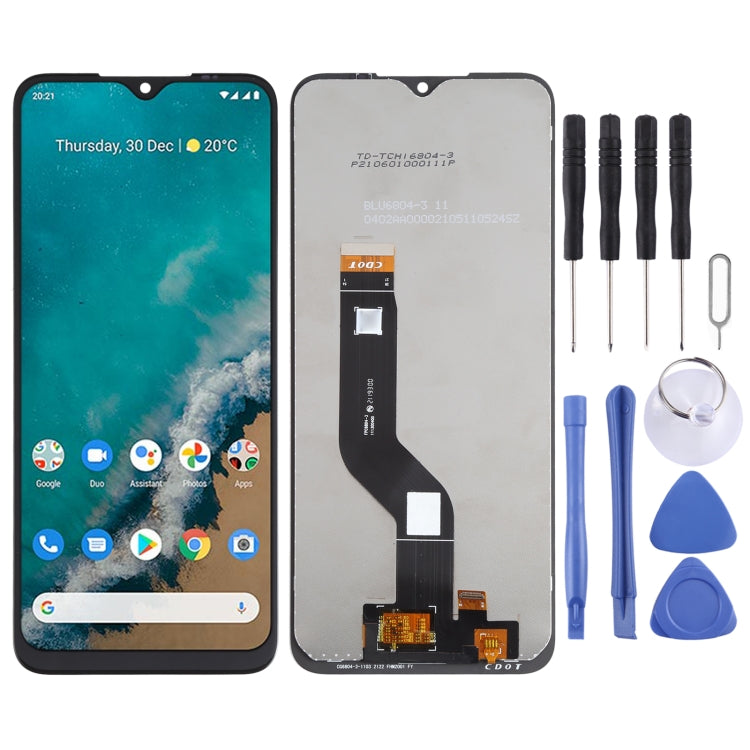 LCD Screen and Digitizer Full Assembly for Nokia G50 TA-1358 TA-1390 TA-1370 TA-1367 TA-1361(Black) - free shipping - PMC TechLife - Order now!