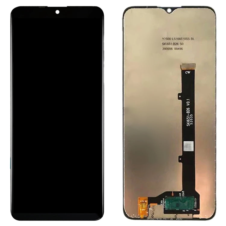 OEM LCD Screen for ZTE Blade A51 (2021) with Digitizer Full Assembly (Black) - free shipping - PMC TechLife - Order now!