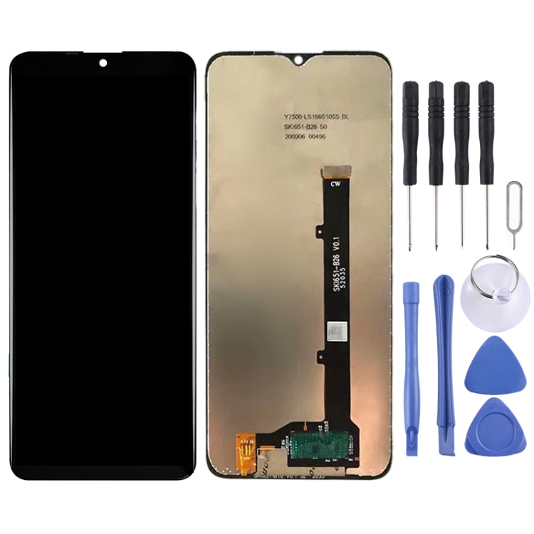OEM LCD Screen for ZTE Blade V30 Vita 8030 with Digitizer Full Assembly (Black) - free shipping - PMC TechLife - Order now!