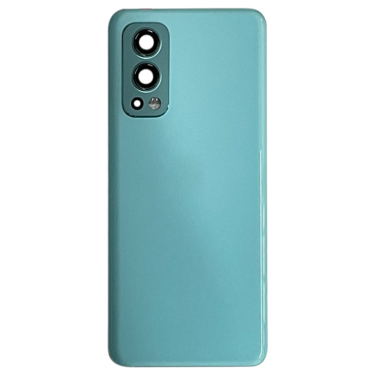 For OnePlus Nord 2 5G Battery Back Cover (Blue) - Back Cover by PMC TechLife | Online Shopping South Africa | PMC TechLife