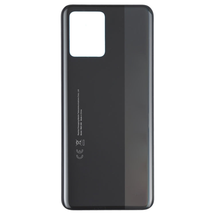 For OPPO Realme 8 4G RMX3085 Battery Back Cover (Black) - Back Cover by PMC TechLife | Online Shopping South Africa | PMC TechLife