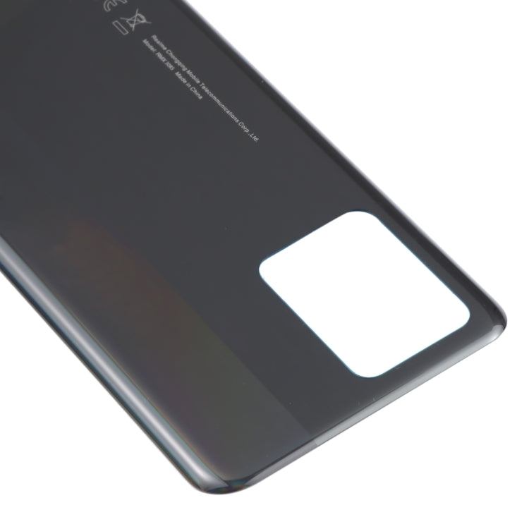 For OPPO Realme 8 4G RMX3085 Battery Back Cover (Black)