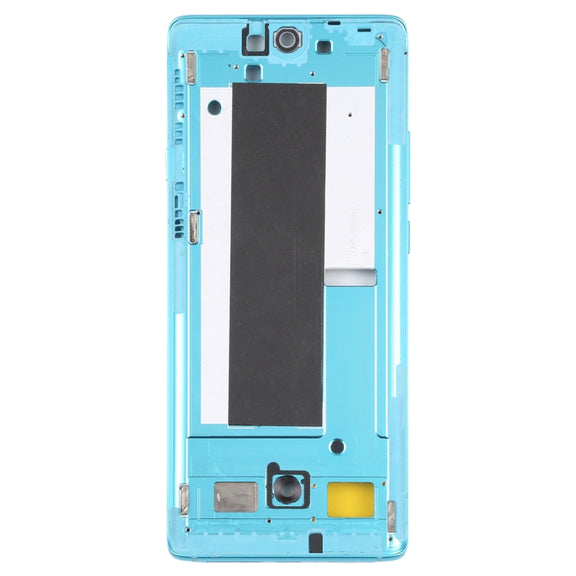 Original Front Housing LCD Frame Bezel Plate for TCL 20 Pro 5G (Blue)