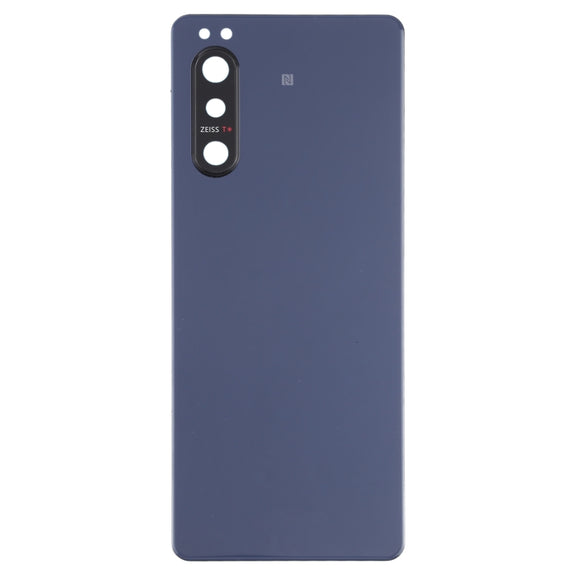 Battery Back Cover with Camera Lens Cover for Sony Xperia 5 II(Blue)