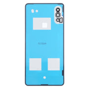 Battery Back Cover with Camera Lens Cover for Sony Xperia Ace II SO-41B(Black)