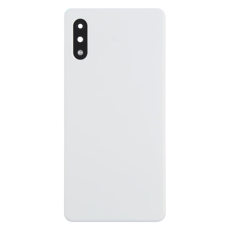 Battery Back Cover with Camera Lens Cover for Sony Xperia Ace II SO-41B(White) - Back Cover by PMC TechLife | Online Shopping South Africa | PMC TechLife