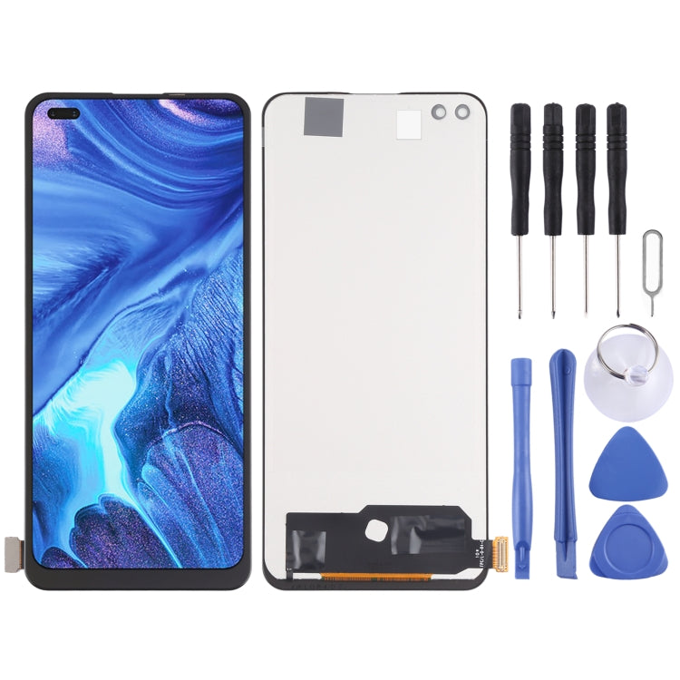 TFT Material LCD Screen and Digitizer Full Assembly (Not Supporting Fingerprint Identification) for OPPO Reno4 4G / Reno4 F / Reno4 Lite / A93 4G / F17 Pro - LCD Screen by PMC TechLife | Online Shopping South Africa | PMC TechLife