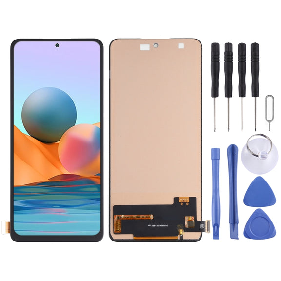 TFT Material LCD Screen and Digitizer Full Assembly (Not Supporting Fingerprint Identification) for Xiaomi Redmi Note 10 Pro 4G / Redmi Note 10 Pro (India) / Redmi Note 10 Pro Max / Redmi Note 11 Pro  ... mi Note 11 Pro+ 5G (India) / Redmi Note 11 Pro+ 5G