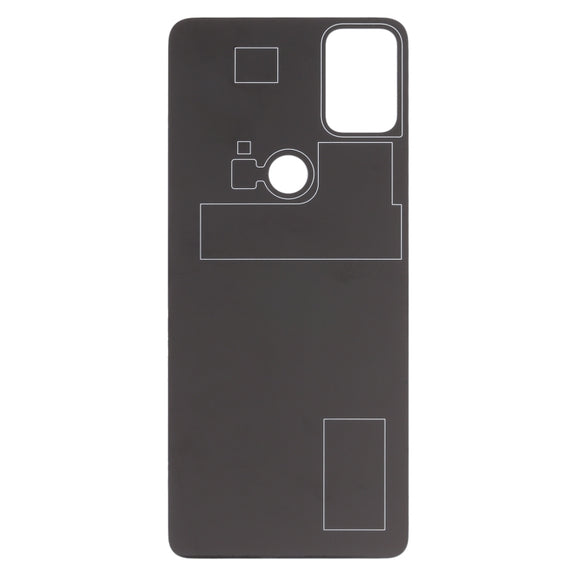 For Alcatel 3X 2020 5061 5061K 5061U Glass Battery Back Cover  (Blue)