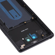 For Sony Xperia 8 Battery Back Cover with Middle Frame & Camera Lens Cover(Black)