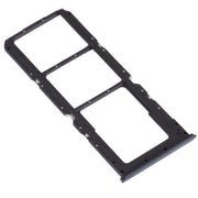 For OPPO A74 5G CPH2197 CPH2263  SIM Card Tray + SIM Card Tray + Micro SD Card Tray (Black)