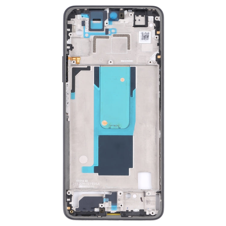 Original Front Housing LCD Frame Bezel Plate for Xiaomi Redmi Note 11 Pro (China) 21091116C / Redmi Note 11 Pro+ 5G / 11i / 11i HyperCharge 5G 21091116UI(Black) - Frame Bezel Plate by PMC TechLife | Online Shopping South Africa | PMC TechLife