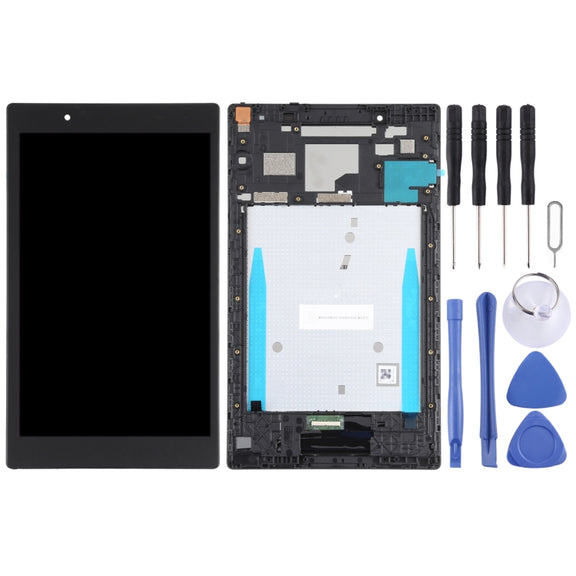 OEM LCD Screen for Lenovo Tab 4 (8 inch) TB-8504, TB-8504X, TB-8504F, TB-8504N  Digitizer Full Assembly with Frame (Black)