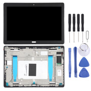 OEM LCD Screen for Lenovo Tab P10 TB-X705, TB-X705L, TB-X705F, TB-X705N Digitizer Full Assembly with Frame (Black)
