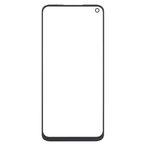 For OnePlus Nord N200 5G DE2118 Front Screen Outer Glass Lens (Black)