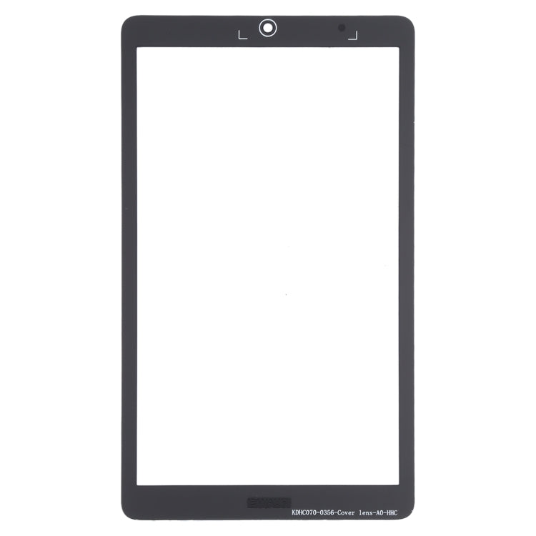 For Huawei MediaPad T3 7.0 Wifi BG2-W09 Front Screen Outer Glass Lens (Black)