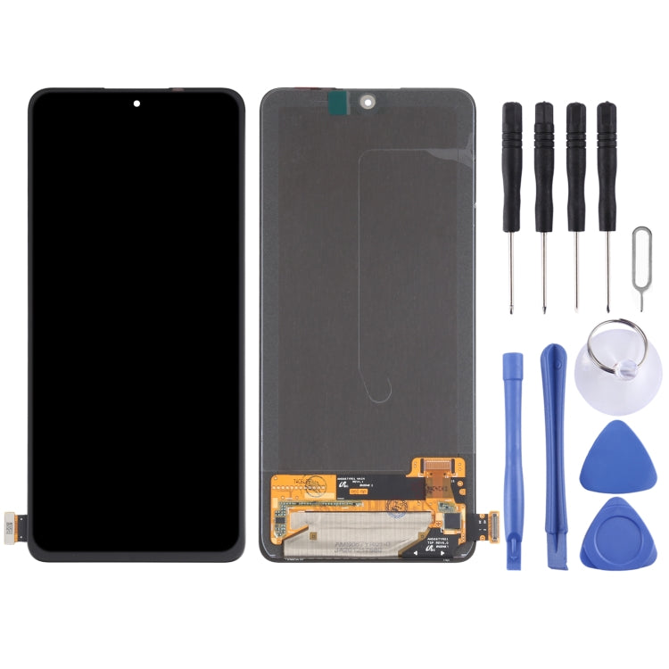 AMOLED Material Original LCD Screen and Digitizer Full Assembly for Xiaomi Poco X4 Pro 5G - free shipping - PMC TechLife - Order now!