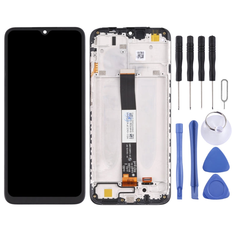Original LCD Screen and Digitizer Full Assembly with Frame for Xiaomi Redmi 9A / Redmi 9C / Redmi 9C NFC / Redmi 9AT / Redmi 9i / Redmi 9 Activ / Poco C31 / Redmi 10A(Black) - free shipping - PMC TechLife - Order now!