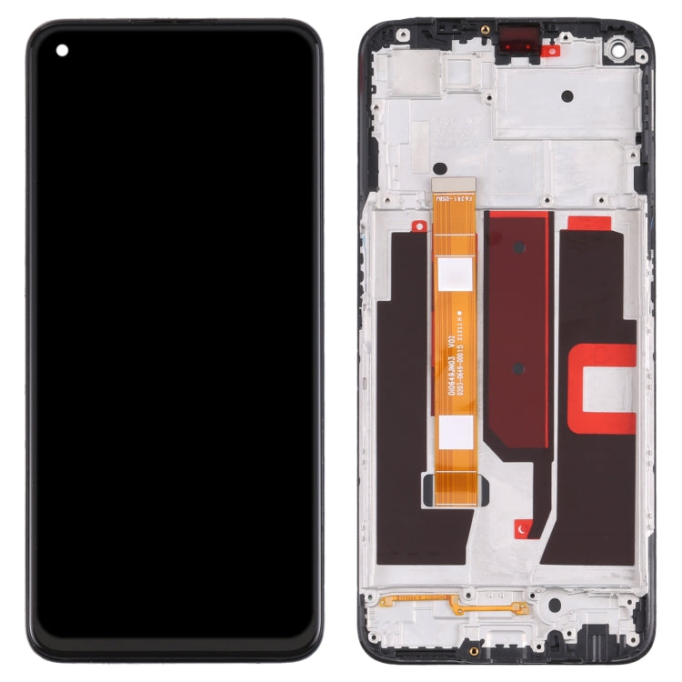Original LCD Screen and Digitizer Full Assembly with Frame for OPPO A74 5G CPH2197 CPH2263 - free shipping - PMC TechLife - Order now!