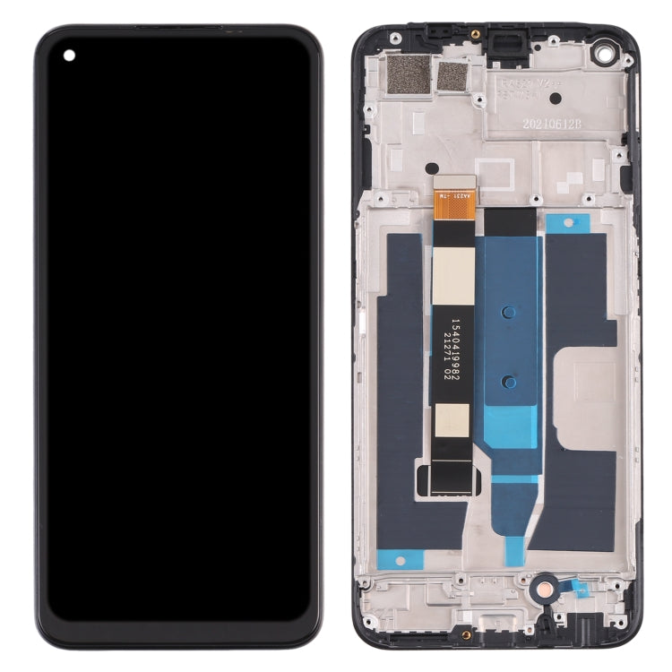 LCD Screen and Digitizer Full Assembly with Frame for OPPO Realme 8 5G(Black) - free shipping - PMC TechLife - Order now!