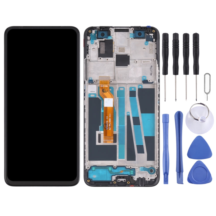 LCD Screen and Digitizer Full Assembly with Frame for OPPO F11 Pro CPH1959 CPH2209 CPH1989(Black) - free shipping - PMC TechLife - Order now!