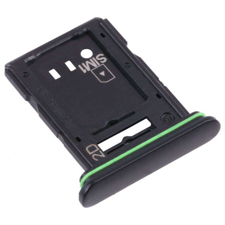 Original SIM Card Tray + SIM Card Tray / Micro SD Card Tray for Sony Xperia 10 III(Black) - Card Tray by PMC TechLife | Online Shopping South Africa | PMC TechLife