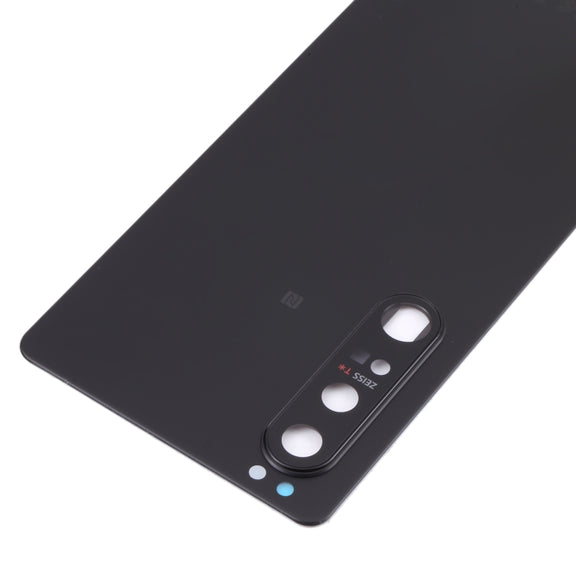 Original Battery Back Cover with Camera Lens for Sony Xperia 1 III(Black)