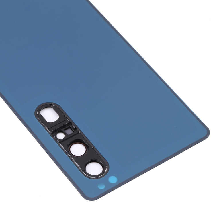 Original Battery Back Cover with Camera Lens for Sony Xperia 1 III(Black)