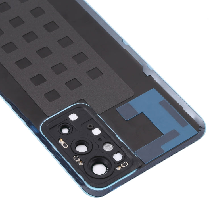 For OnePlus 9RT 5G MT2110 MT2111 Original Glass Battery Back Cover with Camera Lens (Blue) - Back Cover by PMC TechLife | Online Shopping South Africa | PMC TechLife