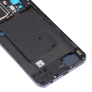 For OPPO Realme GT Neo RMX3031 Middle Frame Bezel Plate + Battery Back Cover (Black)