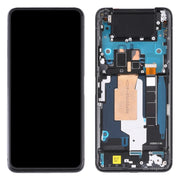 Original 90Hz AMOLED LCD Screen for Asus Zenfone 7 Pro / Zenfone 7 ZS670KS ZS671KS Digitizer Full Assembly with Frame���Black)