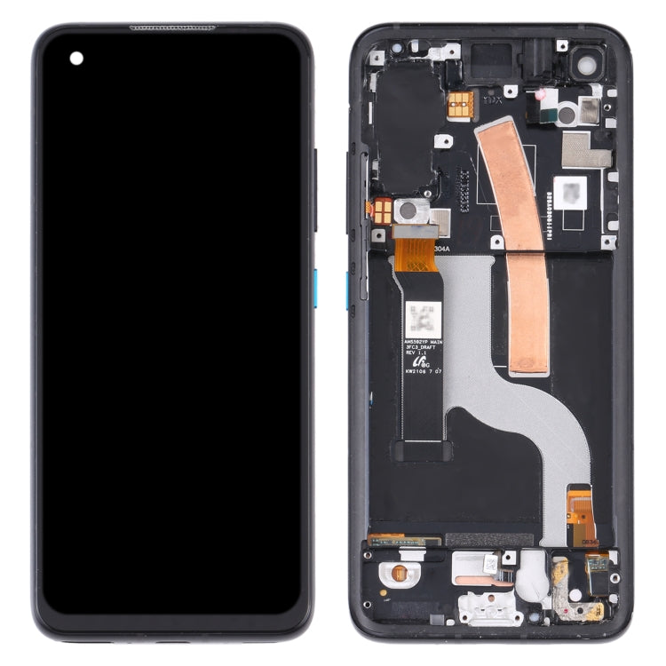 Original AMOLED LCD Screen for Asus Zenfone 8 ZS590KS Digitizer Full Assembly with Frame���Black) - free shipping - PMC TechLife - Order now!