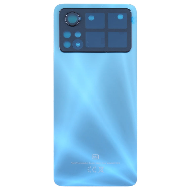 Original Battery Back Cover for Xiaomi Poco X4 Pro 5G (Blue)