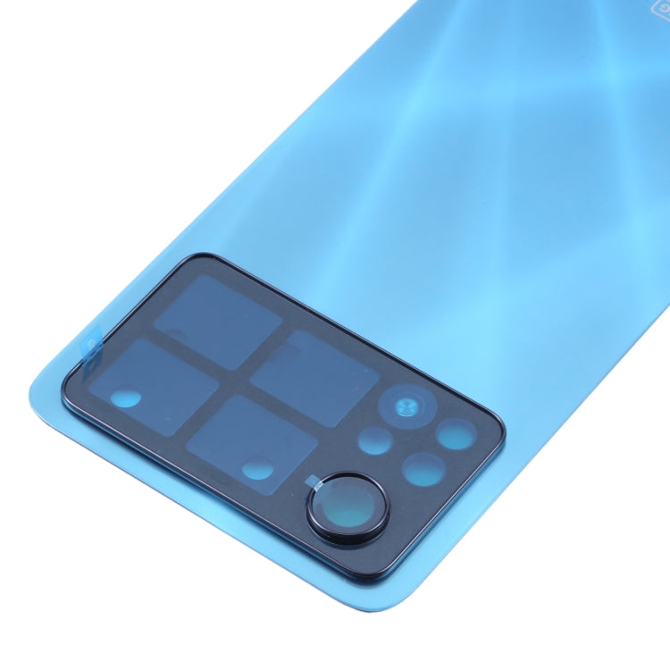 Original Battery Back Cover for Xiaomi Poco X4 Pro 5G (Blue) - Back Cover by PMC TechLife | Online Shopping South Africa | PMC TechLife