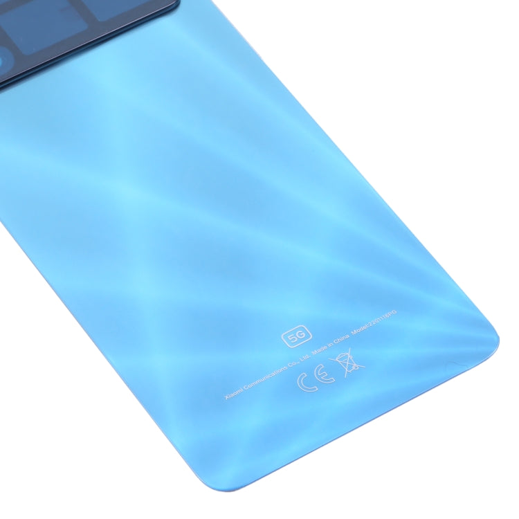 Original Battery Back Cover for Xiaomi Poco X4 Pro 5G (Blue) - Back Cover by PMC TechLife | Online Shopping South Africa | PMC TechLife