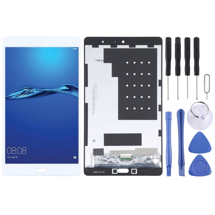 Original LCD Screen for Huawei MediaPad M3 Lite 8.0 CPN-W09 with Digitizer Full Assembly(White) - free shipping - PMC TechLife - Order now!