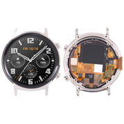 Original LCD Screen and Digitizer Full Assembly With Frame for Huawei Watch GT 2 42mm(Silver)
