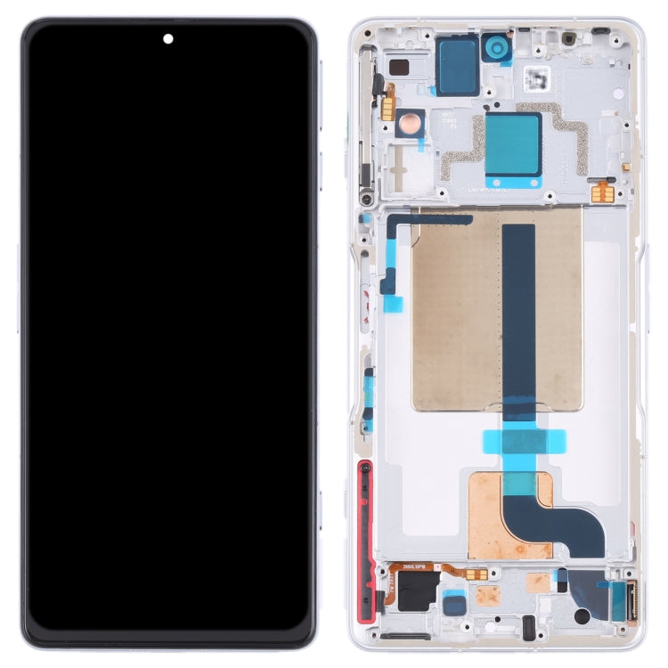 Original LCD Screen and Digitizer Full Assembly with Frame for Xiaomi Redmi K50 Gaming/Poco F4 GT(White) - free shipping - PMC TechLife - Order now!