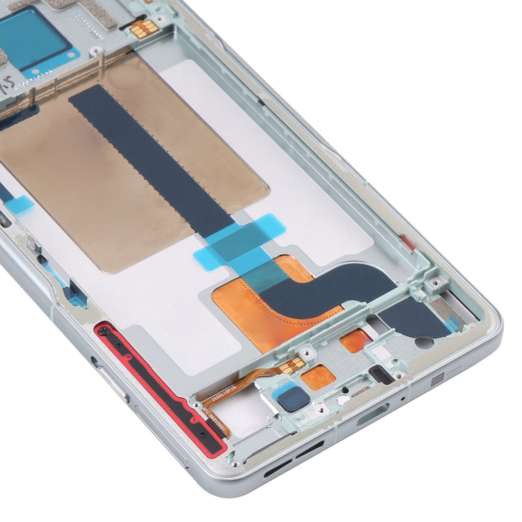 Front Housing LCD Frame Bezel Plate for Xiaomi Redmi K50 Gaming/Poco F4 GT(Green)
