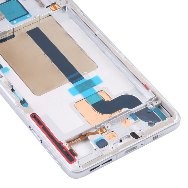Front Housing LCD Frame Bezel Plate for Xiaomi Redmi K50 Gaming/Poco F4 GT(White) - Frame Bezel Plate by PMC TechLife | Online Shopping South Africa | PMC TechLife