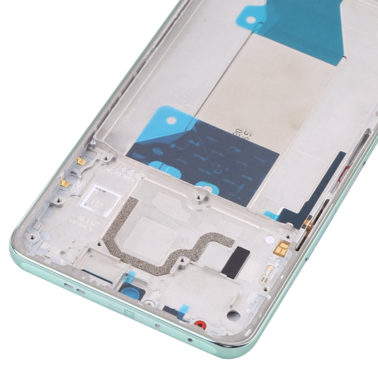 Front Housing LCD Frame Bezel Plate for Xiaomi Redmi K50 / Redmi K50 Pro(Green) - Frame Bezel Plate by PMC TechLife | Online Shopping South Africa | PMC TechLife