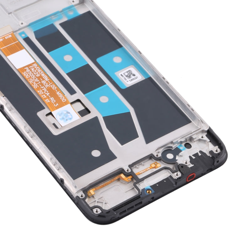 LCD Screen and Digitizer Full Assembly with Frame for OPPO A16/A16s