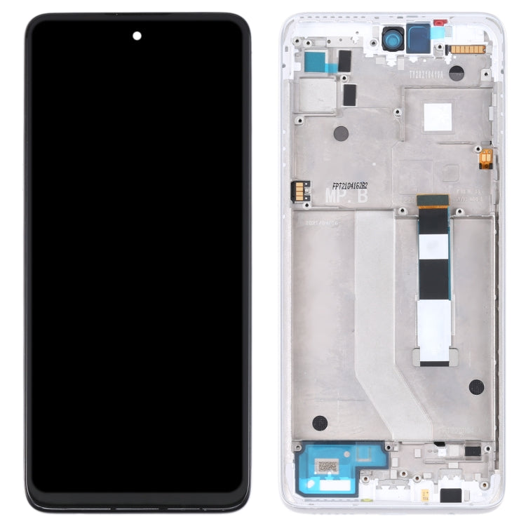TFT LCD Screen for Motorola Moto G 5G Digitizer Full Assembly with Frame (White) - free shipping - PMC TechLife - Order now!